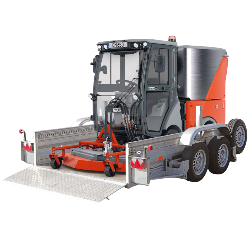 Citymaster USA Outdoor Cleaning Machines are compact and can field inside of certain trailers